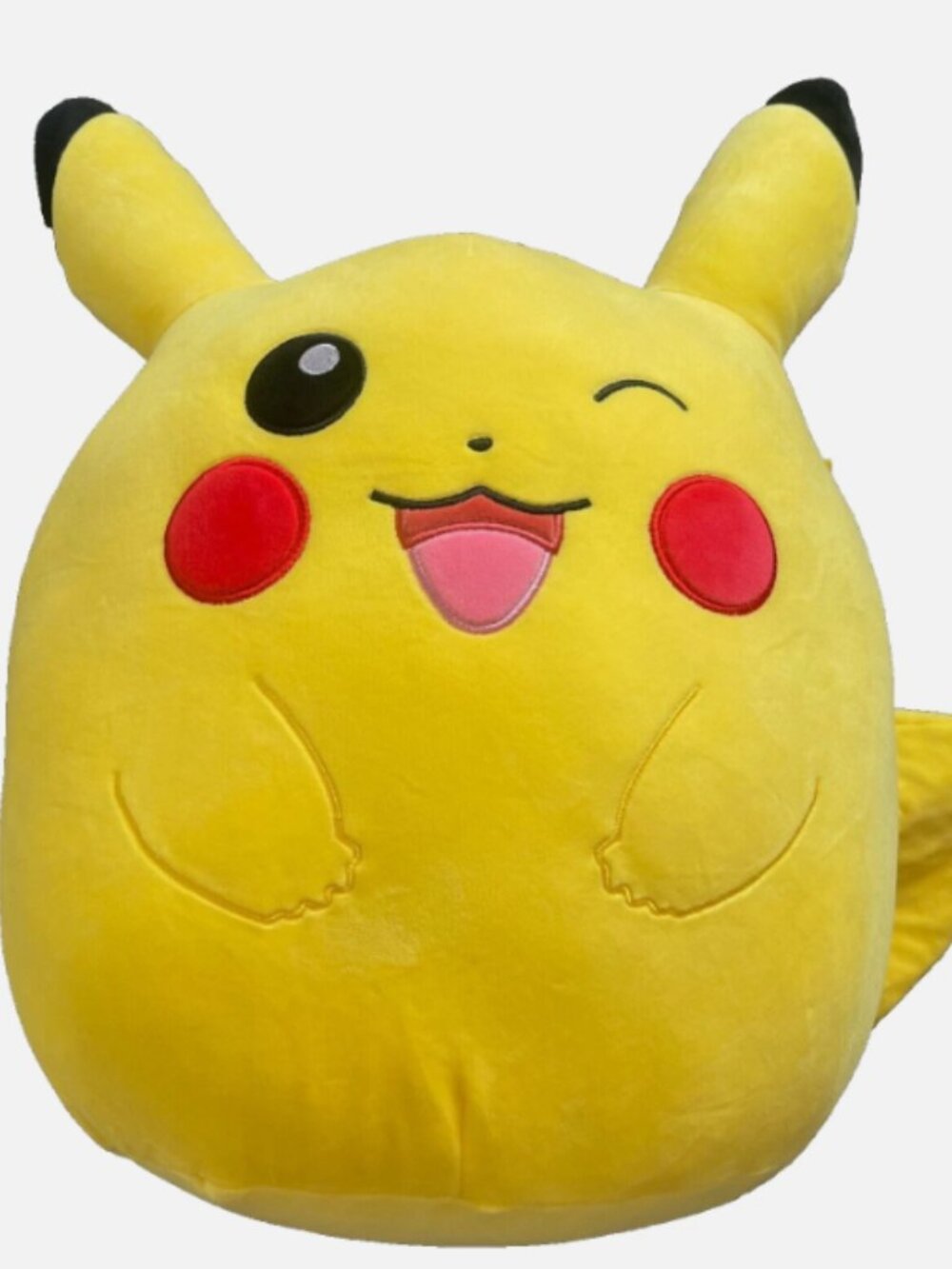 Squishmallows Winking Pikachu Pokemon 16" Plush Squishmallow
